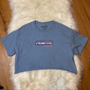 DONATED PRIMITIVE X DRAGONBALL Z CROP TOP